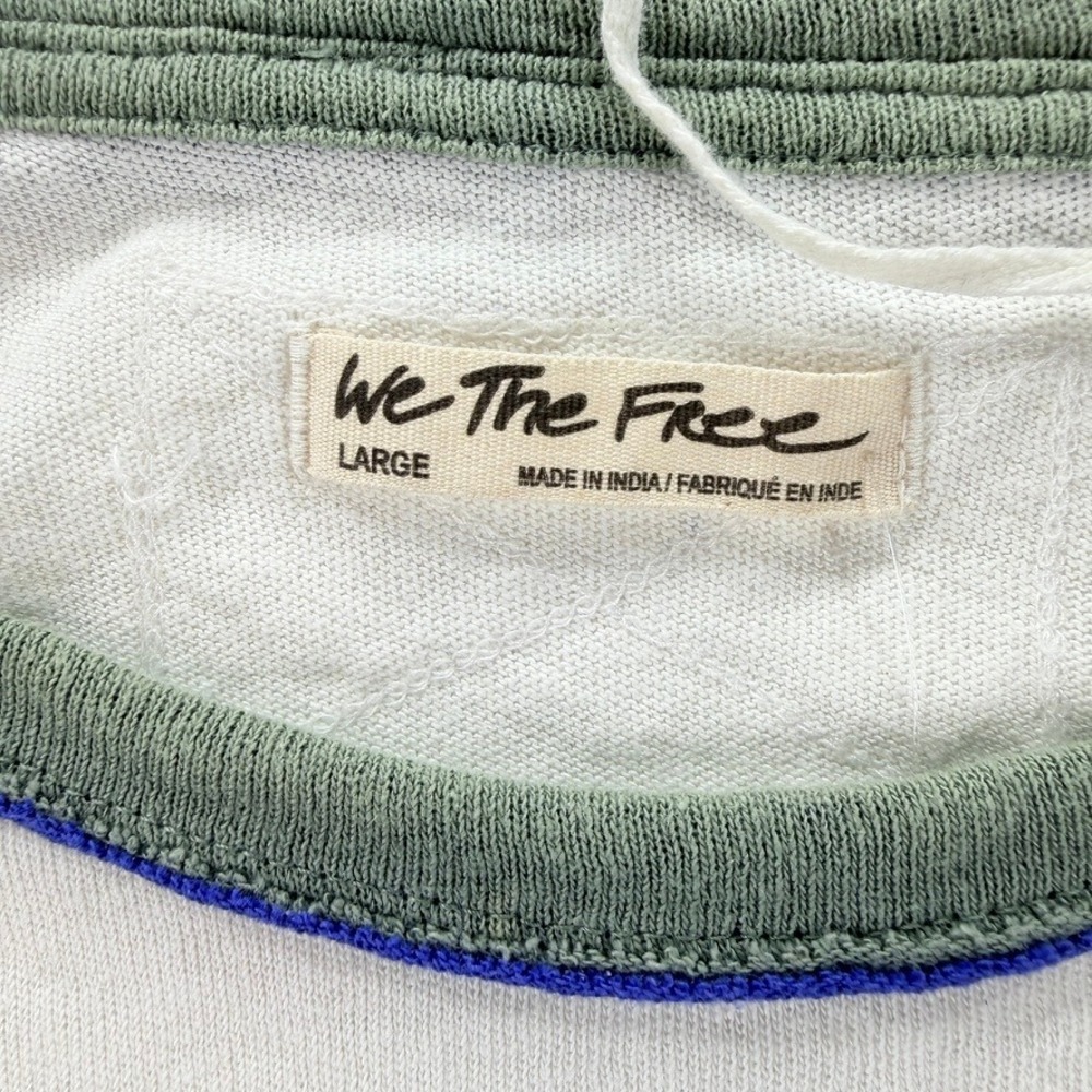 Free People We The Free You're A Star Long Sleeve Tee NWT Large - Picture 9 of 14